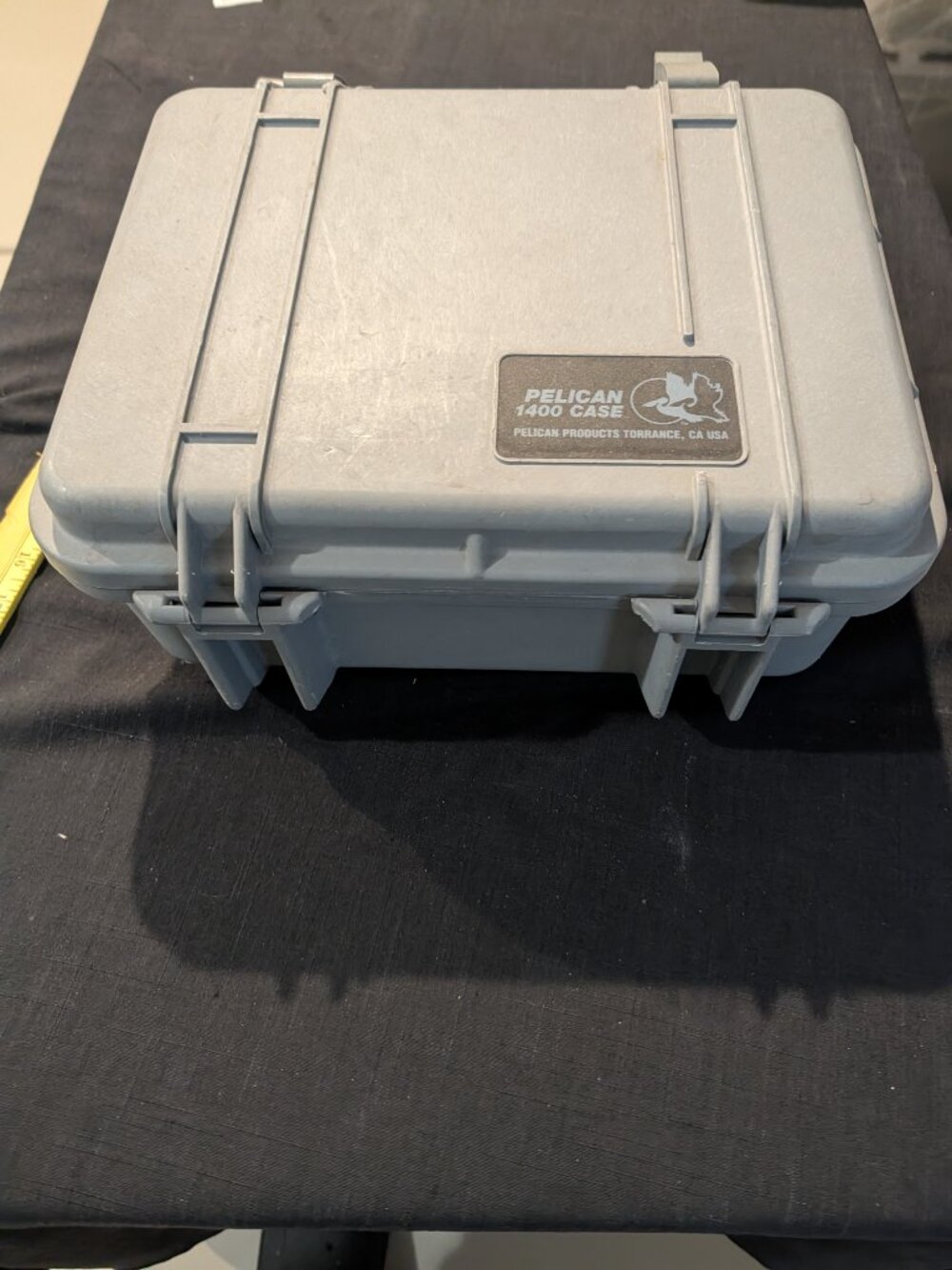 Pelican 1400NF Case (Silver) - Picture 7 of 15